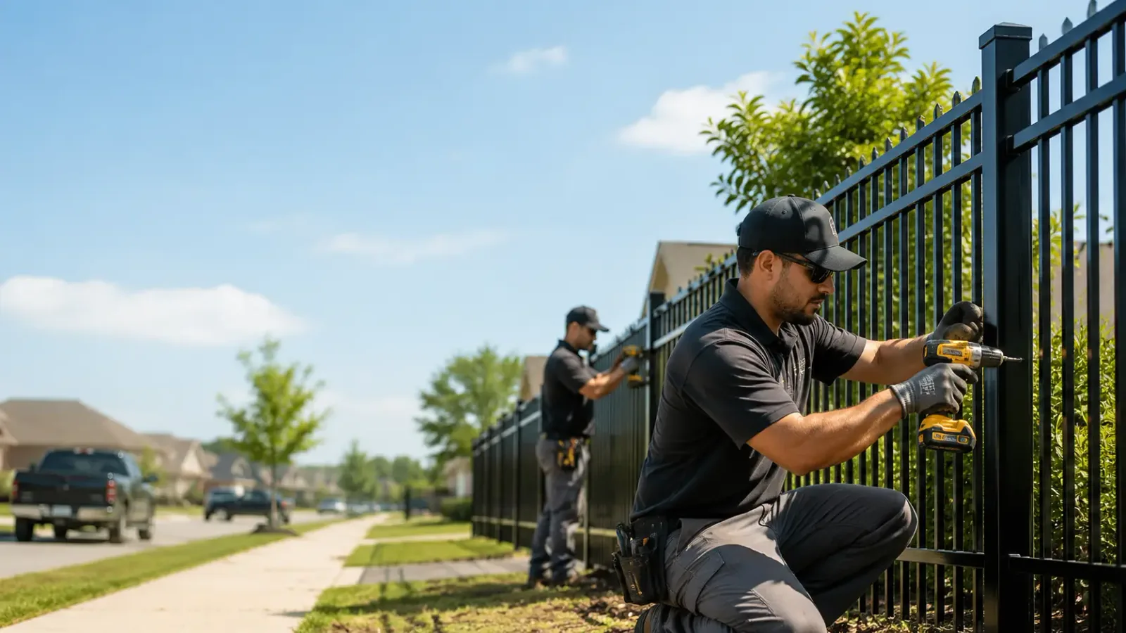 Metal Fence Installation in Export, PA